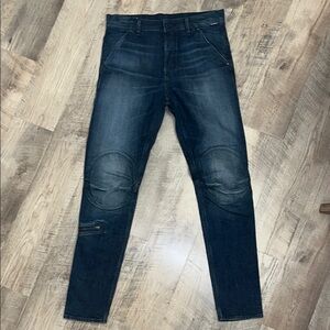 G-Star RAW Pilot 3D Slim Dark Wash Jeans 32/34